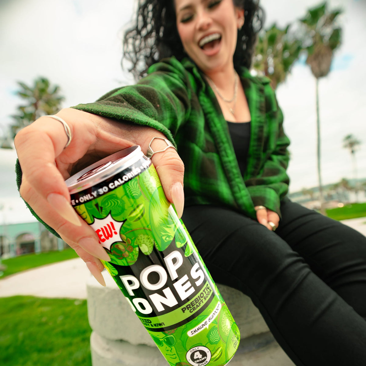 POP Jones Mixed Berry \u0026 Kiwi Prebiotic Soda 12-pack
