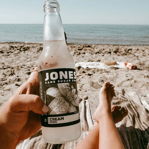 Jones Cream Soda Cane Sugar Soda 12-Pack