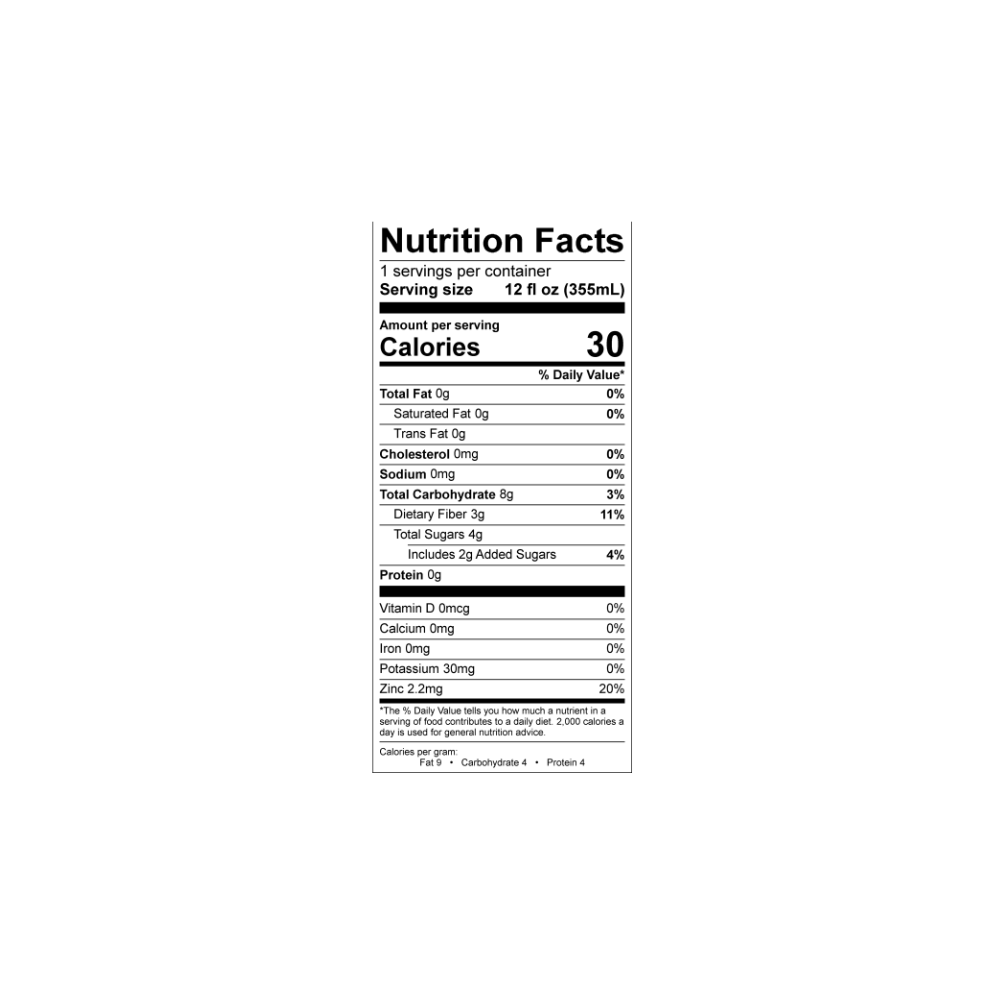 POP Jones Mixed Berry \u0026 Kiwi Prebiotic Soda 12-pack